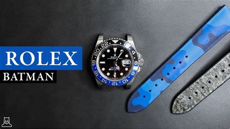 rolex batman straps|The BEST straps for the Rolex Batman .